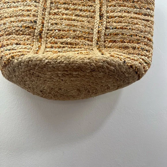 Shiraleah Tan Woven Tote Bag - Picture 3 of 14